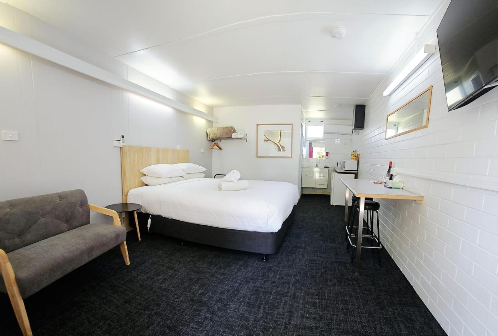 24Hour Check-In Motels- Bridgewater Motel Bridgewater On Loddon Exterior foto